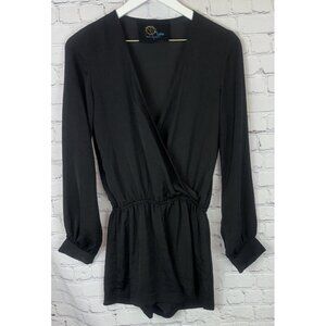 BLUE LIFE Womens’ Black Long Sleeve Romper Size Small